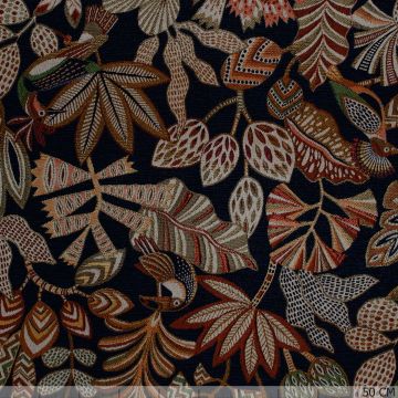 Jacquard Paradisa indigo