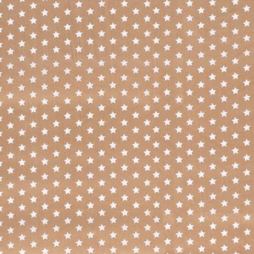 Katoen poplin ster nude