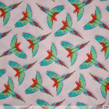 Tula Pink Macaw Ya Later Daydreamer DF