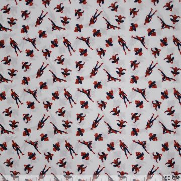 Poplin Marvel Spiderman