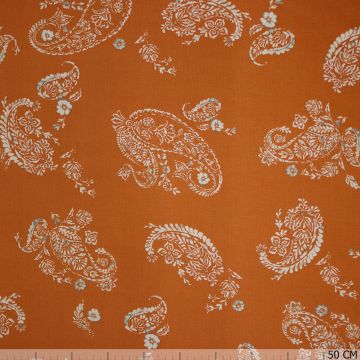 Ring a Roses paisley oranje