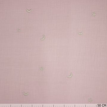 Mouseline hemels roze