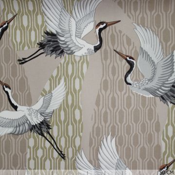 Kraanvogel Satin beige