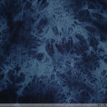 Tie-dye jeans 7,5oz blauw