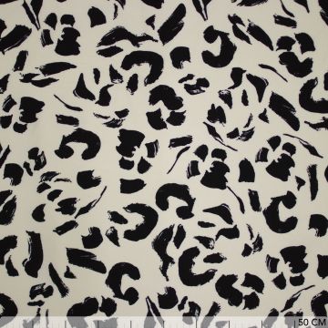 Viscose flow abstract panterprint