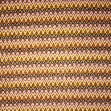 Lurex missoni zigzag bruin