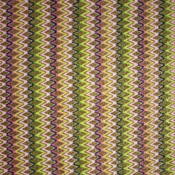 Lurex missoni zigzag groen