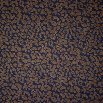 Chenille jeans panter bruin