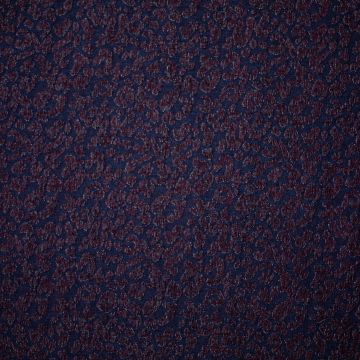 Chenille jeans panter aubergine
