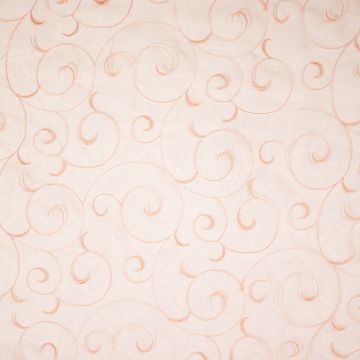 Organza swirls koraal
