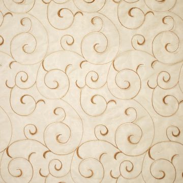 Organza swirls mocca