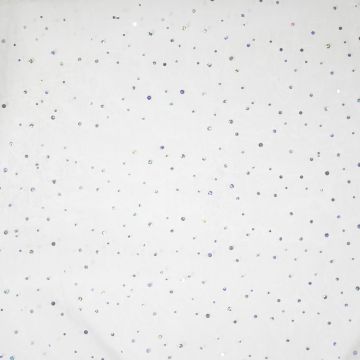 Organza points all-over wit