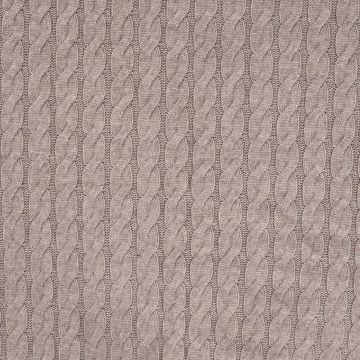 Gebreide kabel taupe