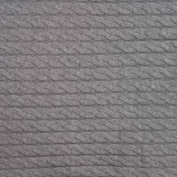 Gebreide kabel grijs