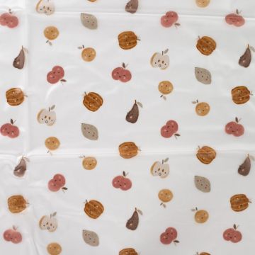 Raincoat transparant veggies en fruit