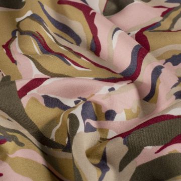 Punta print abstract roze