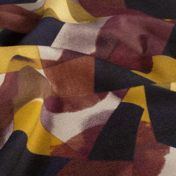 Punta di Roma print abstract aubergine