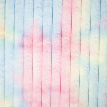 Fancy Fur Tie Dye pastels