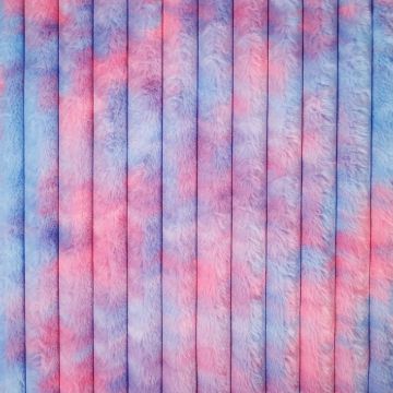 Fancy Fur Tie Dye lila