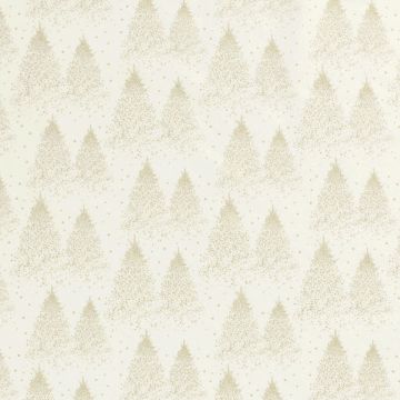 Kerst print op katoenen poplin
