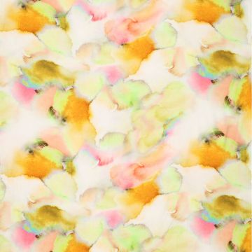 Silky Poplin Stretch Viscose Oker