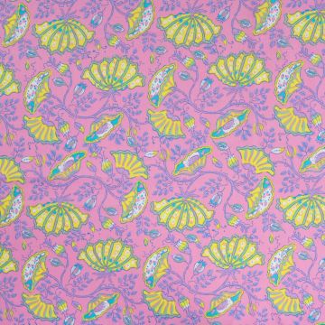 Katoen Dreamy Botanica roze