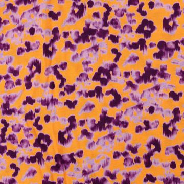 Twil Aquarel Leopard oranje