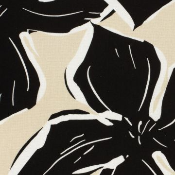 Geweven Viscose Linnen creme 