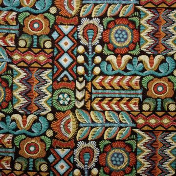 Hongaars Folkloristische Jacquard