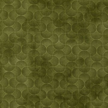 Katoen Poplin Marmer Geometrisch Jagers Groen