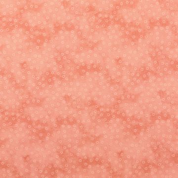 Katoen Poplin Marmer Dots Zalm