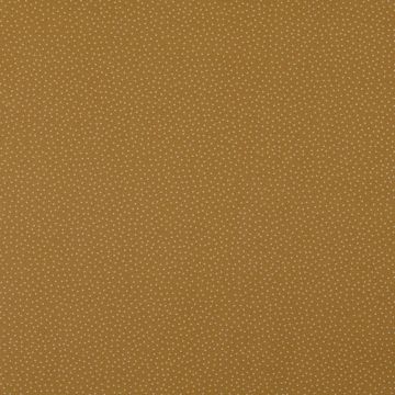 Katoen Poplin Stof Bedrukt Stippen camel