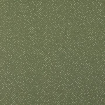 Katoen Poplin Stof Bedrukt Stippen Mint groen