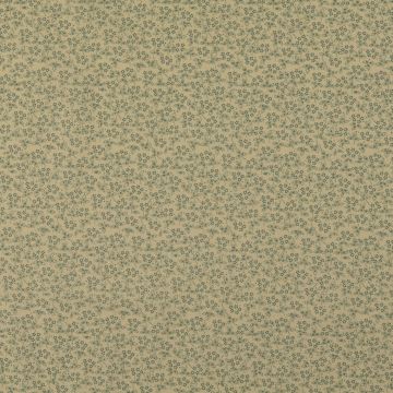 Katoen Poplin Stof Bedrukt Bloemetjes mint groen