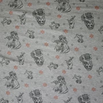 Jersey Disney Frozen grijs melange