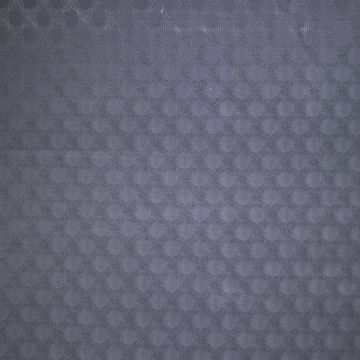 Jacquard voering kettingmotief antraciet