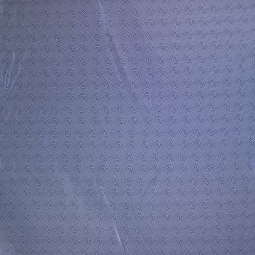 Jacquard voering Art Deco staalblauw