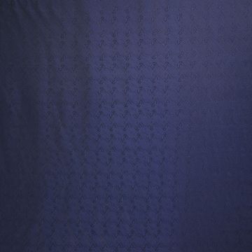 Jacquard voering Art Deco marine