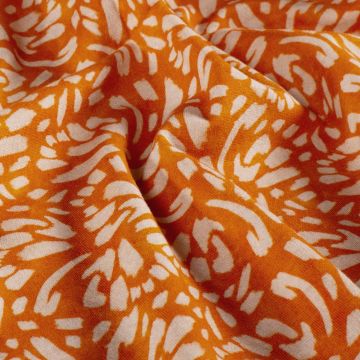 French Terry Abstracte Bloem print