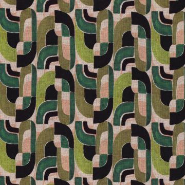 Dubbel jersey retro groen