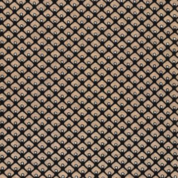 Dubbel jersey sparkle druppel zwart