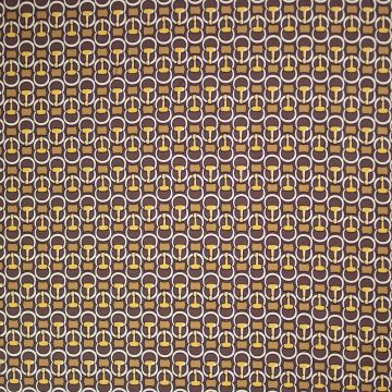 Viscose Stretch Retro Chain Camel