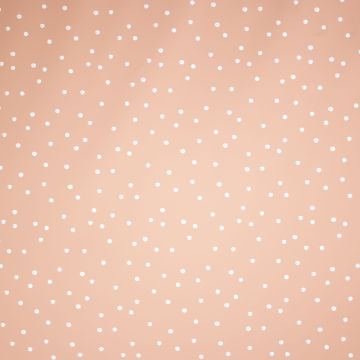 Raincoat print dots zalmroze