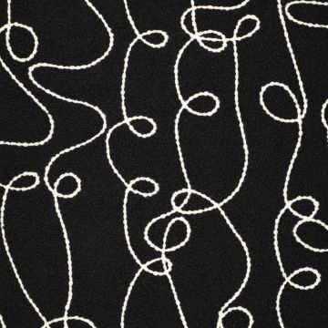 Wasable Boucle koordboorduursel zwart