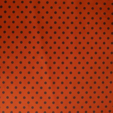 Velours stippen brique bruin