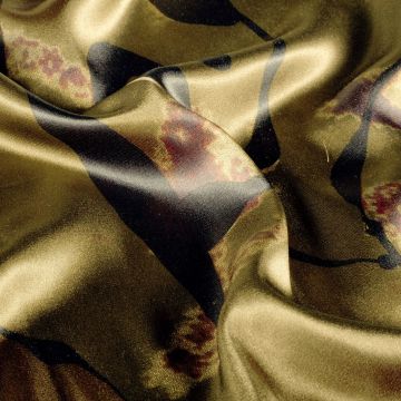 Satijn abstract donkermos