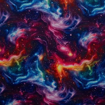 Alpenfleece jogging digital galaxy