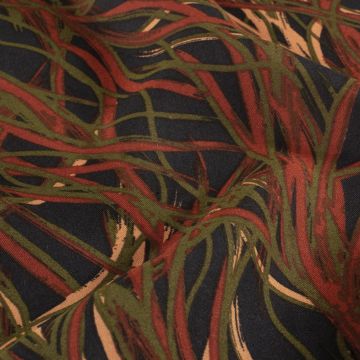 Modal Twill stof fantasie grijs brique
