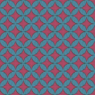 Anna Maria - Rhapsody - Berry Woven Windows 