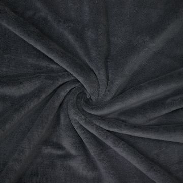 Bamboe Wellness badstof fleece grijs